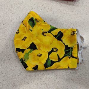 Hand Made Face Mask Double Layer Washable Size L